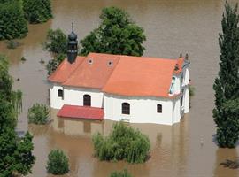 Povodeň 2013: zatopené kostely v litoměřické diecézi